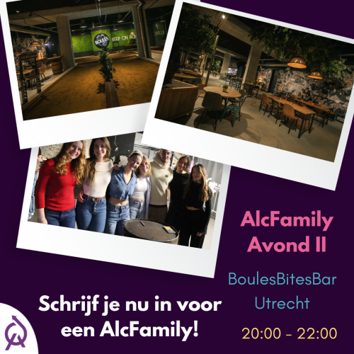 Inschrijven AlcFamily